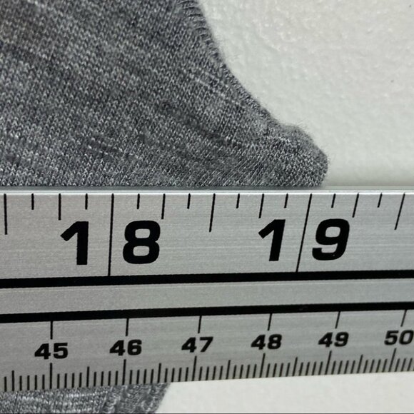 Anthropologie Tie Front Grey Tunic Top Vanessa Viginia Dayla Size Small Boho S - Picture 11 of 16